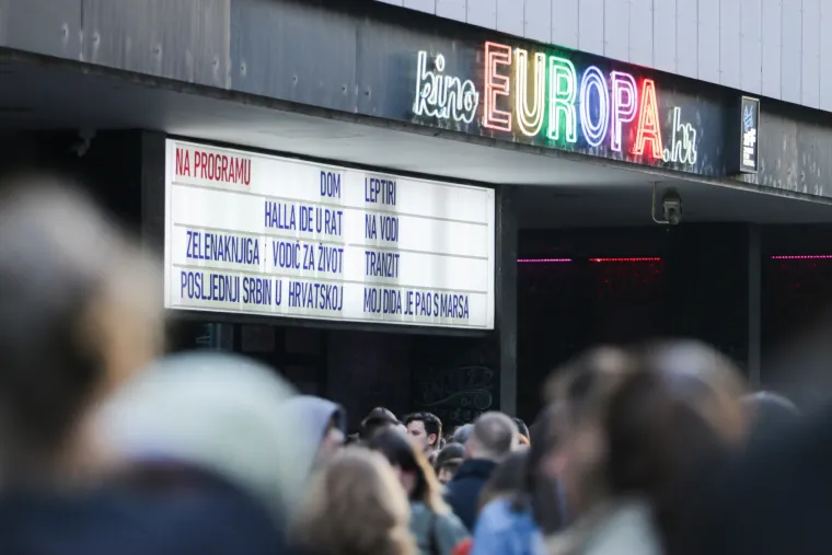 Zagrepčani prosvjedovali protiv zatvaranja Kina Europe: 'Kokice, a ne &scaron;ljokice!'