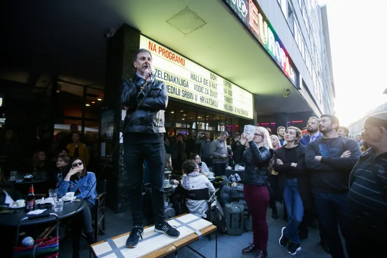 Zagrepčani prosvjedovali protiv zatvaranja Kina Europe: 'Kokice, a ne &scaron;ljokice!'