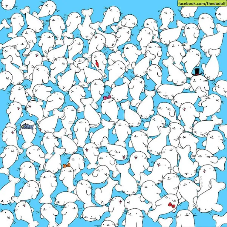 Sljezov kolačić među tuljanima