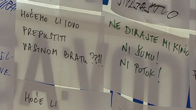 'Neće&scaron;, razbojniče!' Pogledajte poruke koje građani jo&scaron; uvijek ostavljaju kod kina Europa
