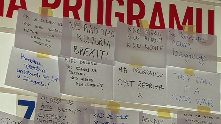 'Neće&scaron;, razbojniče!' Pogledajte poruke koje građani jo&scaron; uvijek ostavljaju kod kina Europa