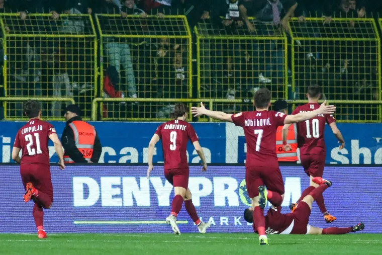 NOĆ KAD JE BORDO TIM IZDOMINIRAO ŽELJU: Ovako je to izgledalo u najvećoj utakmici BiH nogometa