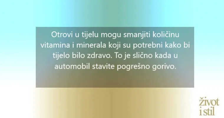 10 znakova da je va&scaron;e tijelo puno različitih toksina