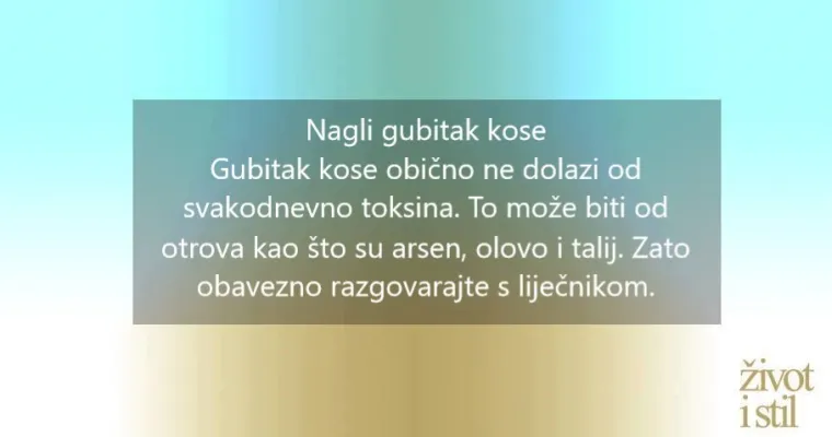 10 znakova da je va&scaron;e tijelo puno različitih toksina