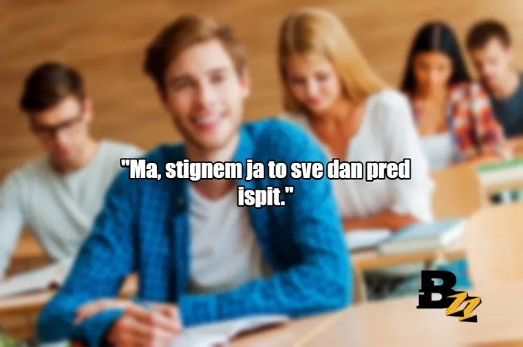 'Ajmo na pivu, cimeru dolazi cura': 20 tipičnih izjava prosječnog studenta
