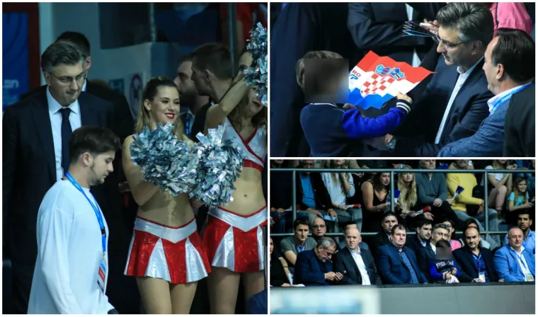 Plenković sina odveo na utakmicu, gledali je s Jakovom Kitarovićem, a jedan detalj je premijeru posebno odvukao pozornost!