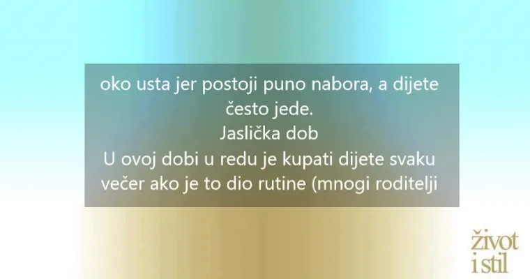 Preporuke liječnika: koliko često treba kupati dijete ovisno o dobi?