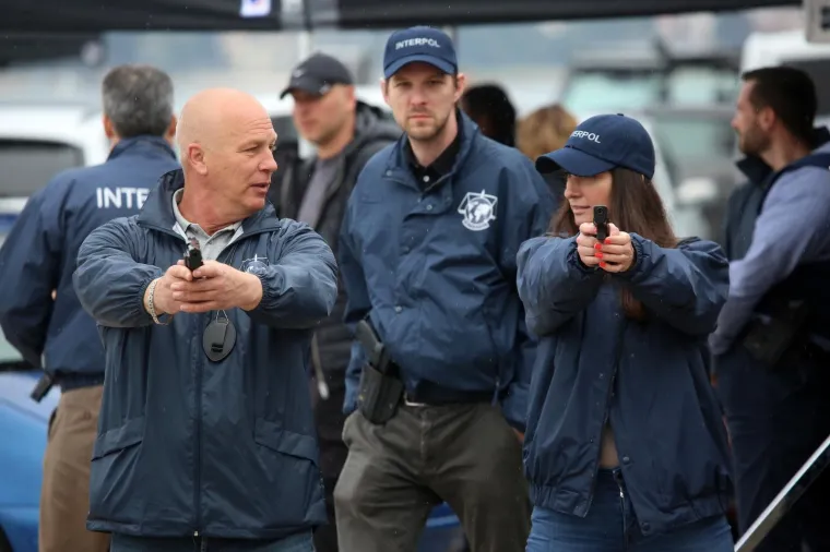 08.04.2019., Rovinj - Samuel L. Jackson i Ryan Reynolds na snimanju filma "The Hitman's Wife's Bodyguard" u Rovinju. Photo: Nel Pavletic/PIXSELL