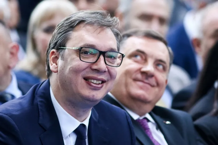 Bjegunac Zdravko Mamić na sajmu u Mostaru: Srdačan susret s Aleksandrom Vučićem