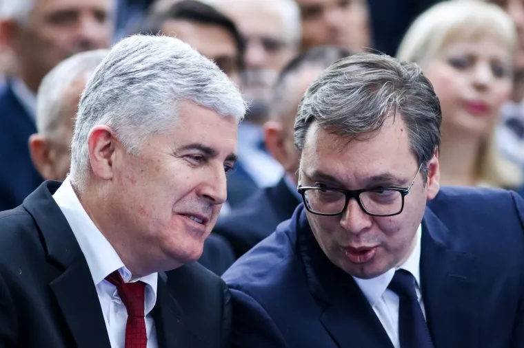 Bjegunac Zdravko Mamić na sajmu u Mostaru: Srdačan susret s Aleksandrom Vučićem