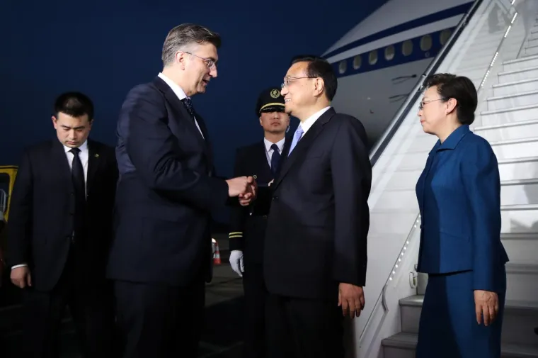 Premijer Andrej Plenković dočekao predsjednika Državnog vijeća Kine Lija Keqianga!