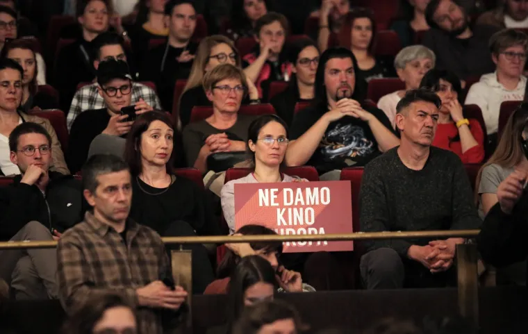 Nezadovoljni građani prosvjedovali: 'Slali su nam inspekcije. Tražili sve načine da zatvore kino Europa'