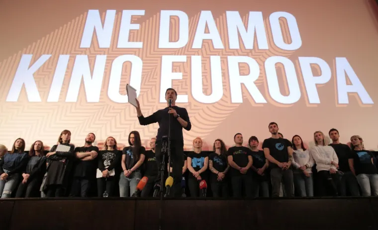 Nezadovoljni građani prosvjedovali: 'Slali su nam inspekcije. Tražili sve načine da zatvore kino Europa'