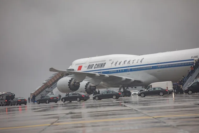 Najveći zrakoplov koji je sletio u Ćilipe: Kineski premijer i delegacija stigli u Dubrovnik