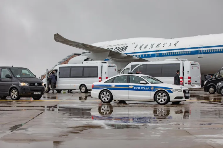 Najveći zrakoplov koji je sletio u Ćilipe: Kineski premijer i delegacija stigli u Dubrovnik