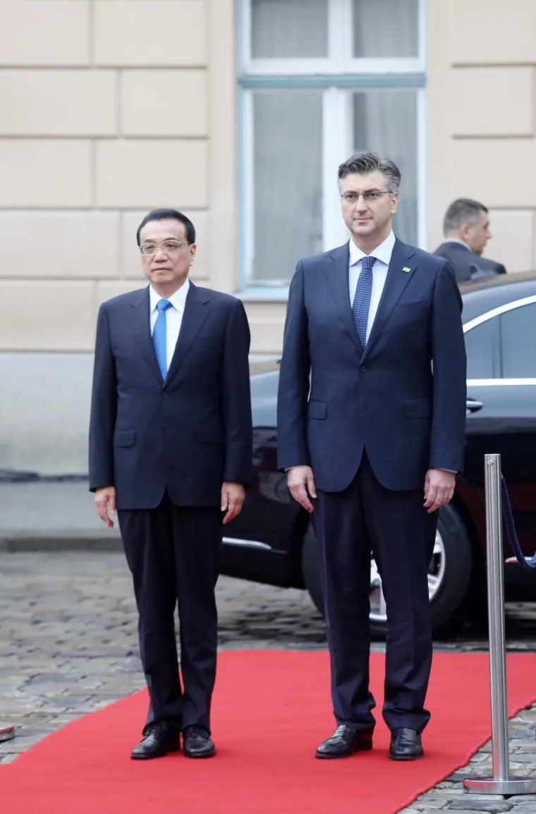 Li Keqiang u Banskim dvorima: 'Ovo je velika šansa za hrvatsko gospodarstvo'