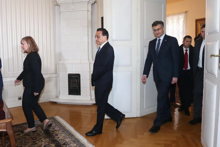 Li Keqiang u Banskim dvorima: 'Ovo je velika šansa za hrvatsko gospodarstvo'