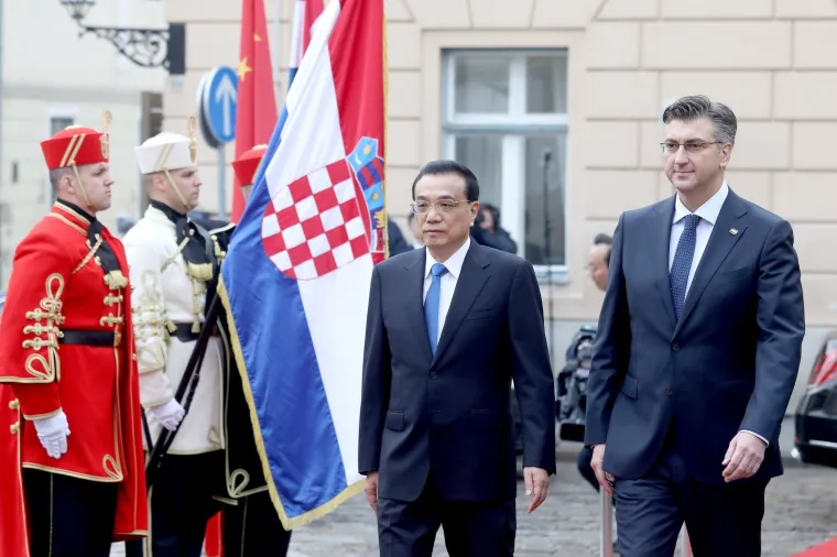 Li Keqiang u Banskim dvorima: 'Ovo je velika šansa za hrvatsko gospodarstvo'
