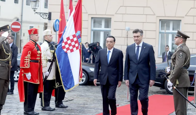Li Keqiang u Banskim dvorima: 'Ovo je velika šansa za hrvatsko gospodarstvo'