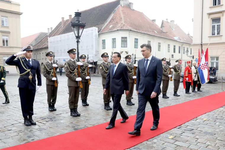 Li Keqiang u Banskim dvorima: 'Ovo je velika šansa za hrvatsko gospodarstvo'