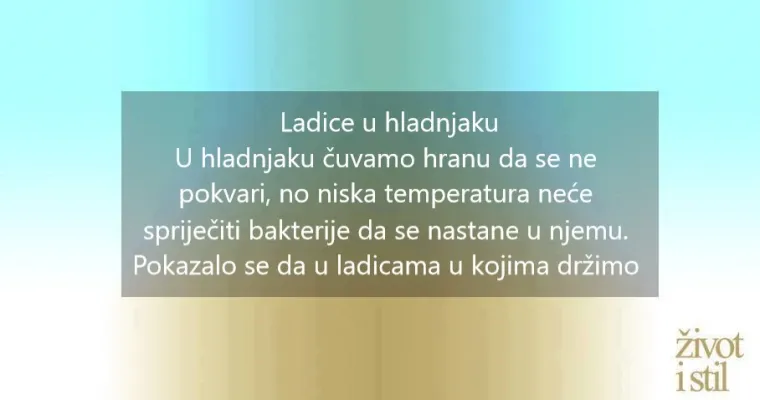 Četiri najprljavije i najopasnije stvari u kuhinji