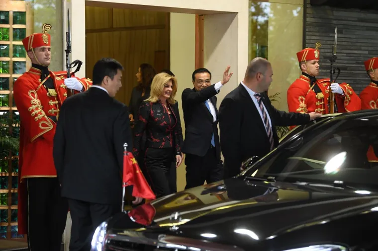 Predsjednica Grabar-Kitarović i premijer Li Keqiang zavr&scaron;ili sastanak na Pantovčaku