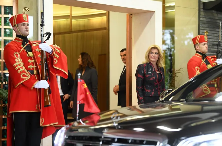 Predsjednica Grabar-Kitarović i premijer Li Keqiang zavr&scaron;ili sastanak na Pantovčaku