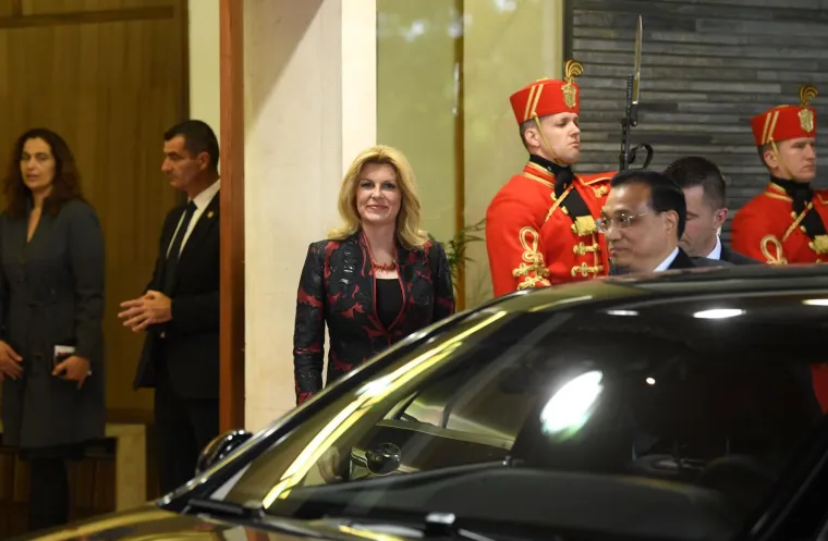 Predsjednica Grabar-Kitarović i premijer Li Keqiang zavr&scaron;ili sastanak na Pantovčaku
