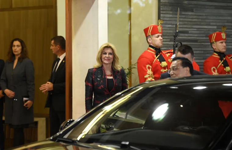 Predsjednica Grabar-Kitarović i premijer Li Keqiang zavr&scaron;ili sastanak na Pantovčaku