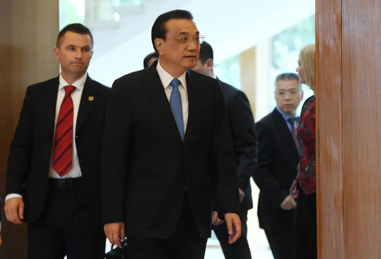 Kineski premijer na Pantovčaku: Jedan detalj pred rukovanje predsjednice i Keqianga nasmijao je sve...