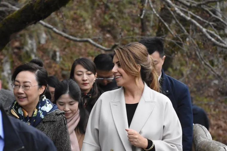 Ana Maslać Plenković i Cheng Hong