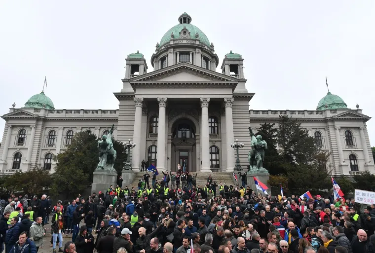 Nastavak prosvjeda u Beogradu: Za slobodu medija, poštene izbore, ostavku državnog vrha...