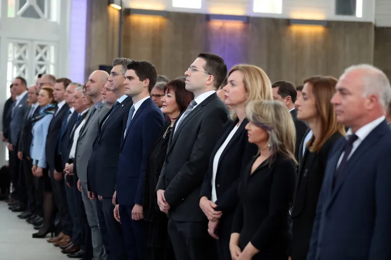 POLITIČKI SKUP U ZAGREBU: Karlo Ressler predstavljen kao kandidat HDZ-a za EU izbore