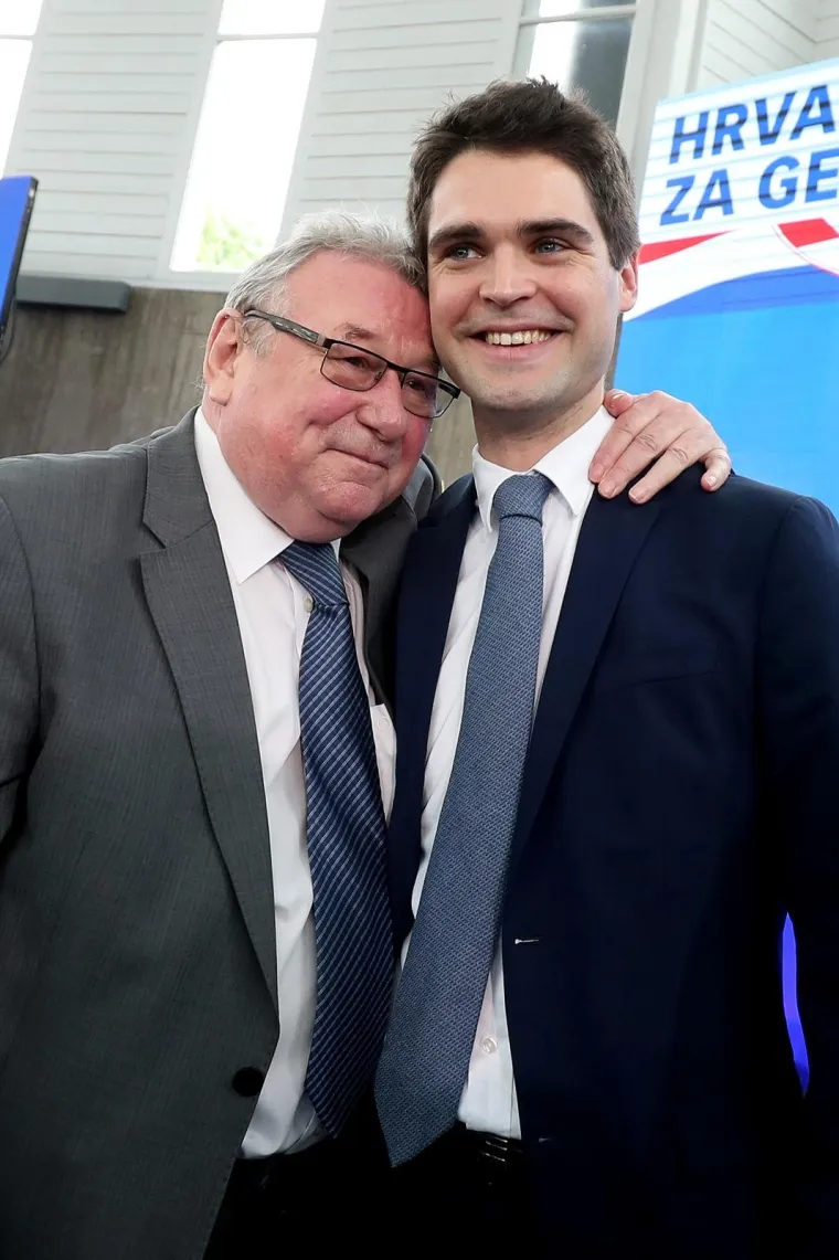 POLITIČKI SKUP U ZAGREBU: Karlo Ressler predstavljen kao kandidat HDZ-a za EU izbore