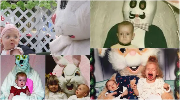 Ovoj djeci uskrsni zeko zadaje gore noćne more od Djeda Mraza