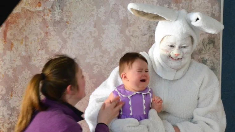 Ovoj djeci uskrsni zeko zadaje gore noćne more od Djeda Mraza