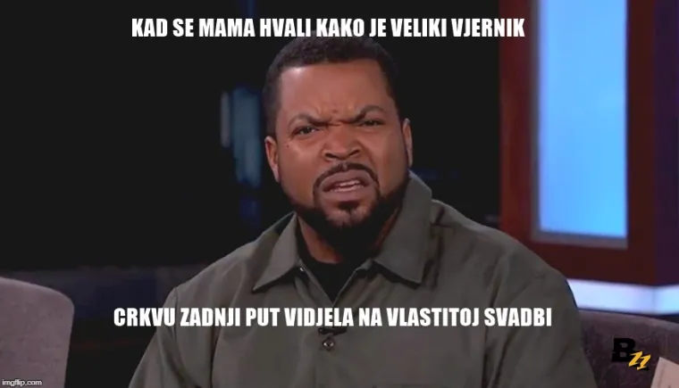Ono kad dobije&scaron; hostiju, a nisi bio na ispovijedi: 15 crkvenih mema koji će nasmijati i vjernike