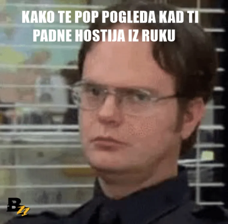 Ono kad dobije&scaron; hostiju, a nisi bio na ispovijedi: 15 crkvenih mema koji će nasmijati i vjernike