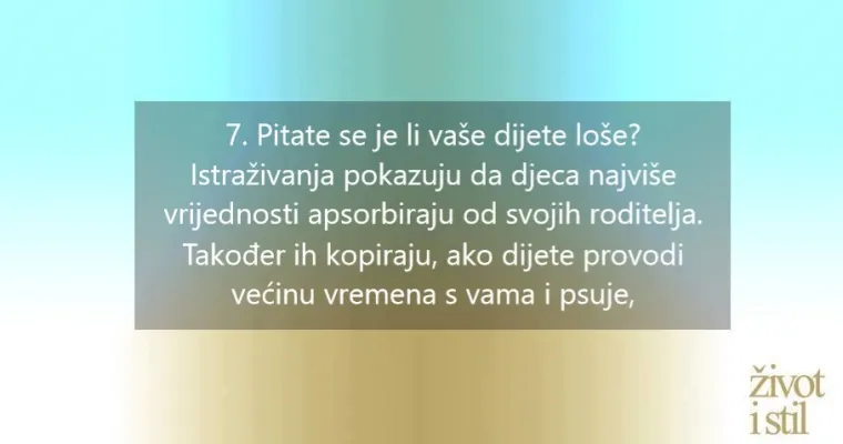 10 znakova da smo upali u lo&scaron;e roditeljstvo, a nismo toga svjesni