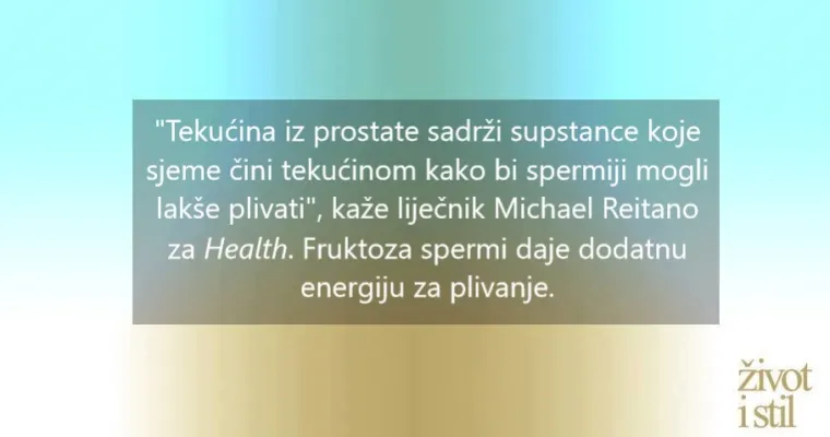 8 stvari koje bi svaka žena trebala znati o spermi