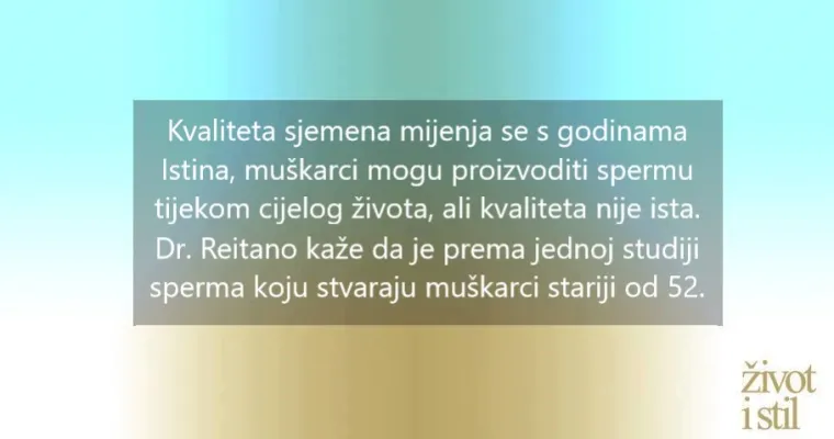 8 stvari koje bi svaka žena trebala znati o spermi