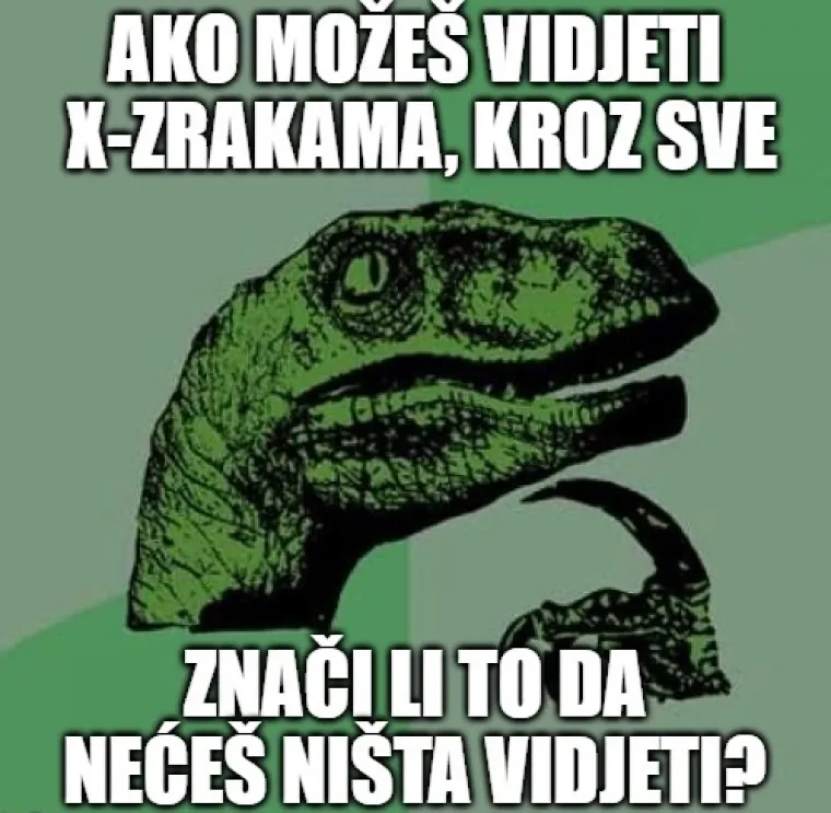 Ako ne smijemo jesti navečer, za&scaron;to postoji lampica u frižideru? 20 filozofskih mema od kojih nam je um skoro eksplodirao