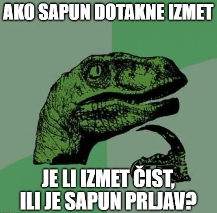Ako ne smijemo jesti navečer, za&scaron;to postoji lampica u frižideru? 20 filozofskih mema od kojih nam je um skoro eksplodirao