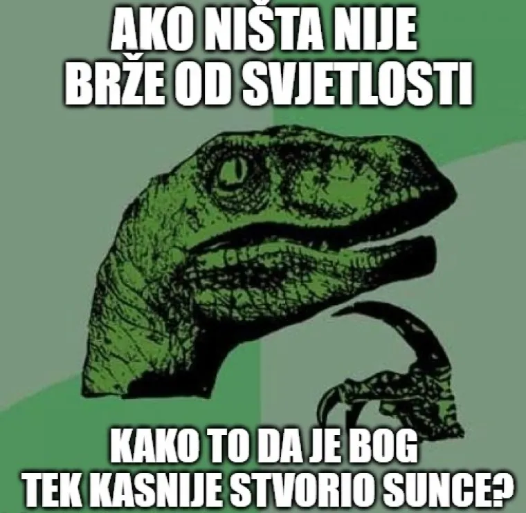 Ako ne smijemo jesti navečer, za&scaron;to postoji lampica u frižideru? 20 filozofskih mema od kojih nam je um skoro eksplodirao