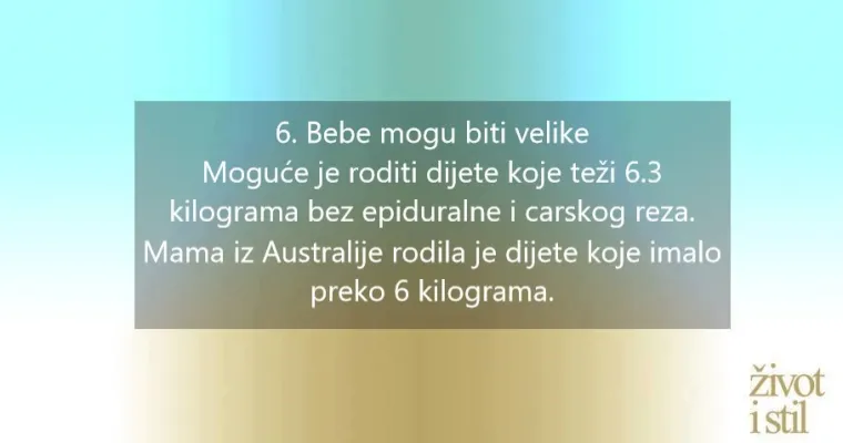 9 iznenađujućih činjenica o trudnoći koje pokazuju svu snagu ženskog tijela