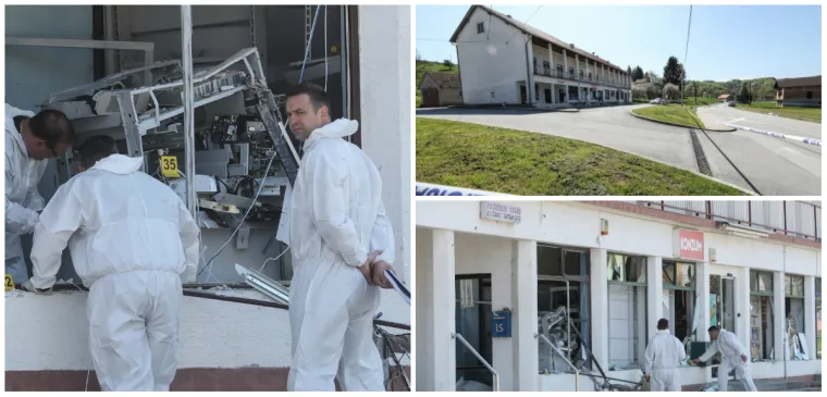 Pogledajte &scaron;to je ostalo od dru&scaron;tvenog doma u zagorskom mjestu nakon &scaron;to je raznesen bankomat