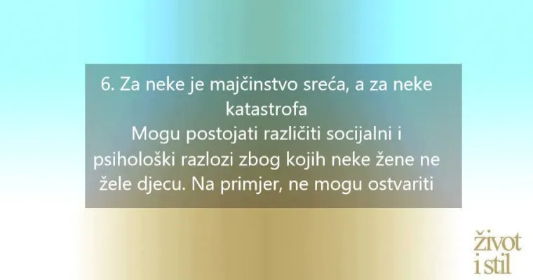 6 razloga zbog kojih svaka peta žena u svijetu odbija imati djecu
