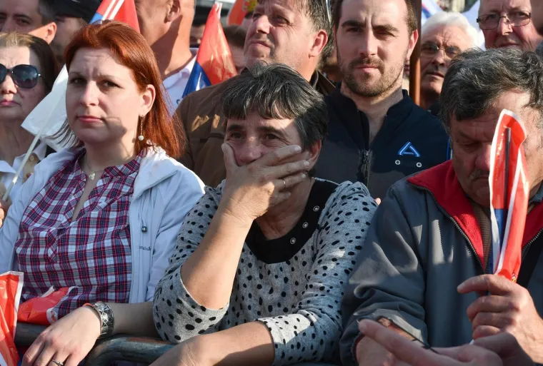 SKUP 'BUDUĆNOST SRBIJE': Miting podr&scaron;ke Aleksandru Vučiću