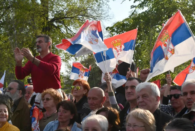 SKUP 'BUDUĆNOST SRBIJE': Miting podr&scaron;ke Aleksandru Vučiću