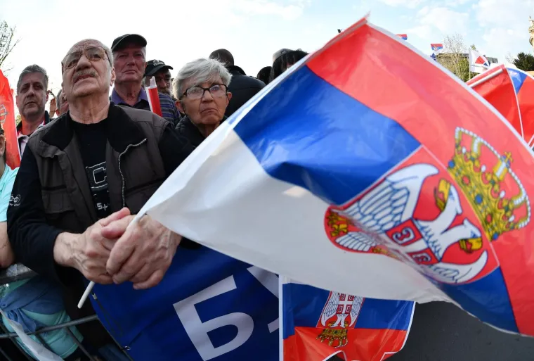 SKUP 'BUDUĆNOST SRBIJE': Miting podr&scaron;ke Aleksandru Vučiću